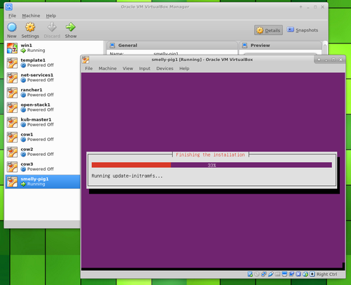 Ubuntu Server in VirtualBox finishing installation